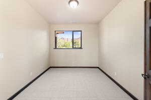 Empty room with baseboards