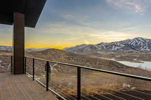 View of mountain backdrop