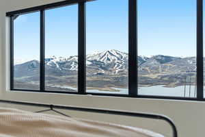 Detailed view of mountains