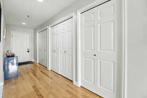 Coat, pantry, party closets--yes a shocking amt of storage