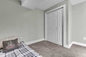 Basement bedroom