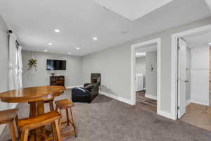 Basement family room