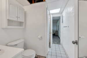 Basement bathroom