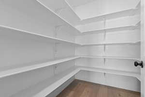 View of storage area