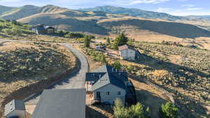 View of mountain background