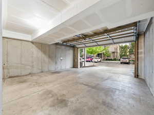 View of parking deck