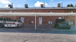 View of covered assigned parking spot