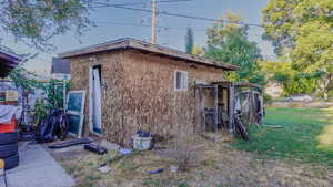 View of outdoor structure