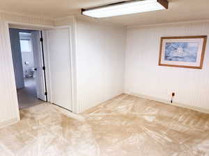 Downstairs family room