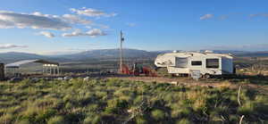 View of mountain background