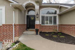 Entrance to property