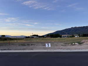 View of mountain background