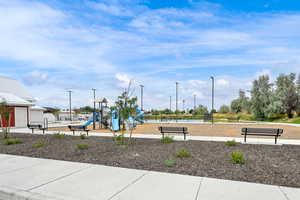 View of community play area