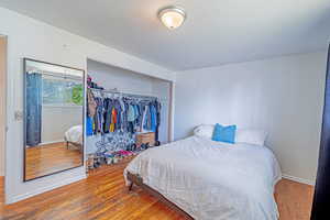 Primary Bedroom with a large closet!