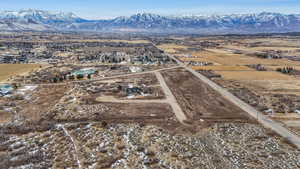 Bird's eye view of mountains