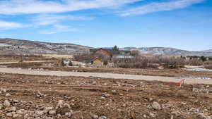 View of mountain backdrop