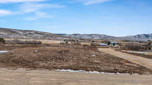 View of mountain background