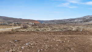 View of mountain background