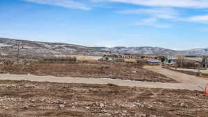 View of mountain backdrop