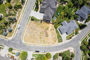 Aerial overview of property's location