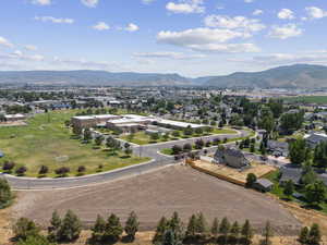 Bird's eye view of mountains
