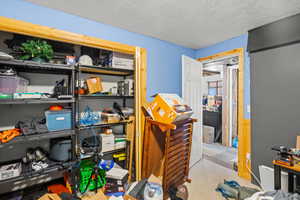 View of storage area