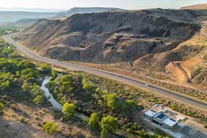 View of mountain backdrop