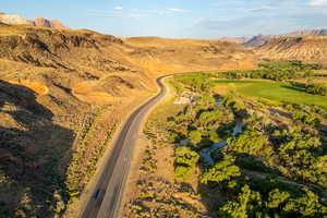 View of mountain backdrop