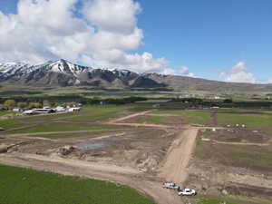 Mountain view featuring rural landscape