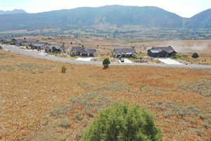 View of mountain background
