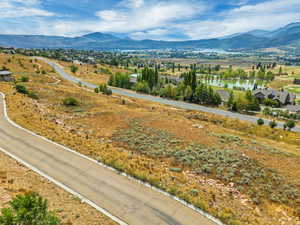 View of mountain backdrop
