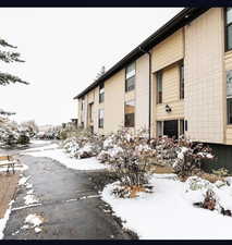 View of snowy exterior