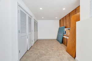 Potential downstairs kitchen