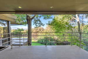 Primary bedroom balcony