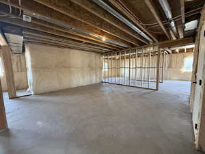 View of basement