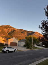 View of mountain backdrop