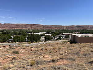 View of mountain background