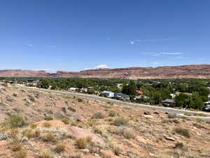 View of mountain background