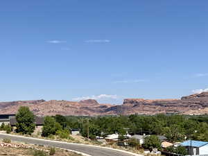 View of mountain background