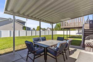 Spacious Covered Patio