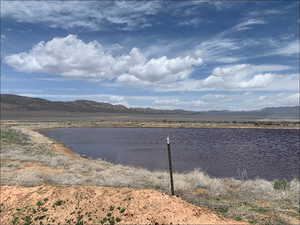 Water view with a mountain backdrop