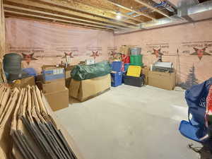 View of storage area