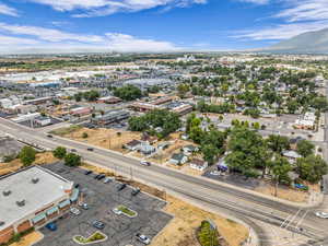 Bird's eye view of mountains