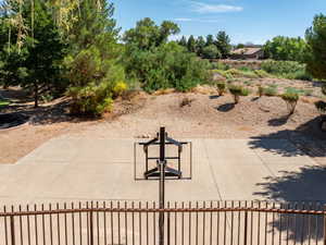 View of basketball court