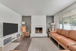 Wood Burning Fireplace