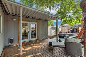ADU Entry - Covered Patio