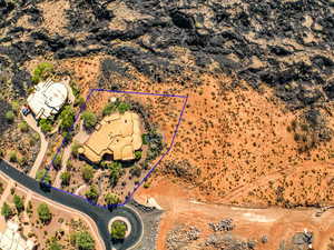 View of property location featuring property parcel outlined