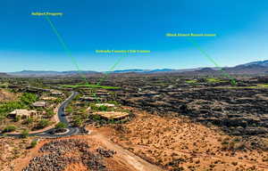View of mountain background