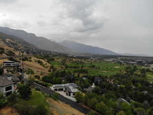 View of mountain background