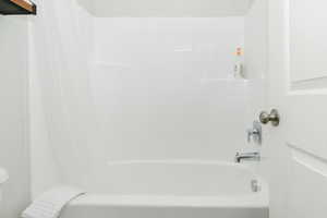 Bathroom with shower / tub combo